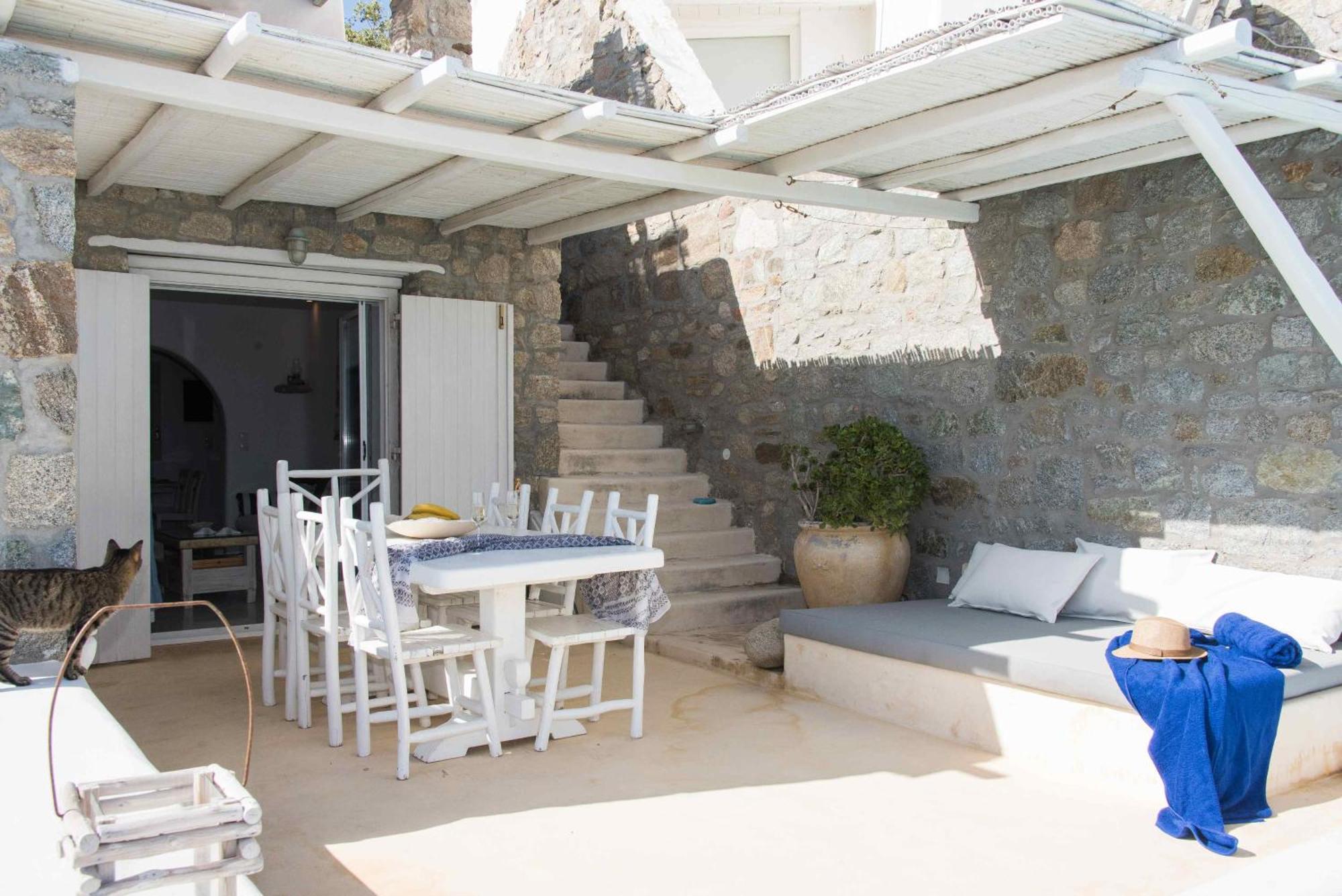 Hotel White Stone Mykonos à Agios Ioannis Diakoftis Extérieur photo