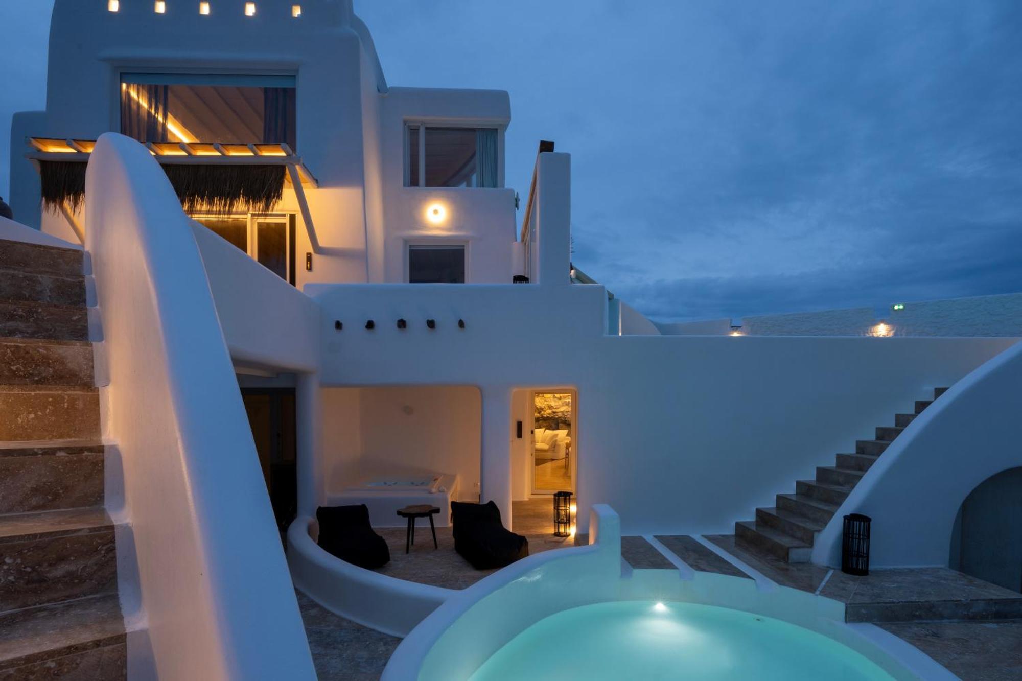Hotel White Stone Mykonos à Agios Ioannis Diakoftis Extérieur photo
