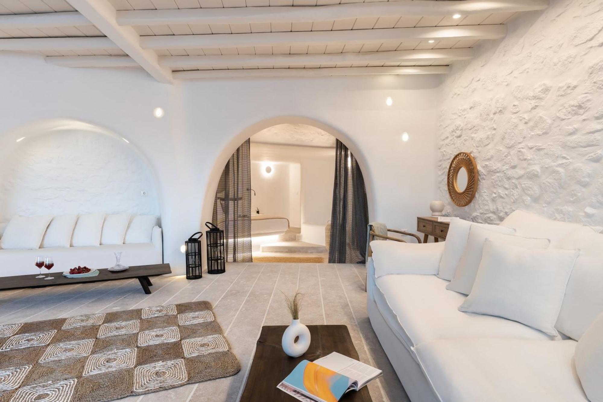 Hotel White Stone Mykonos à Agios Ioannis Diakoftis Extérieur photo
