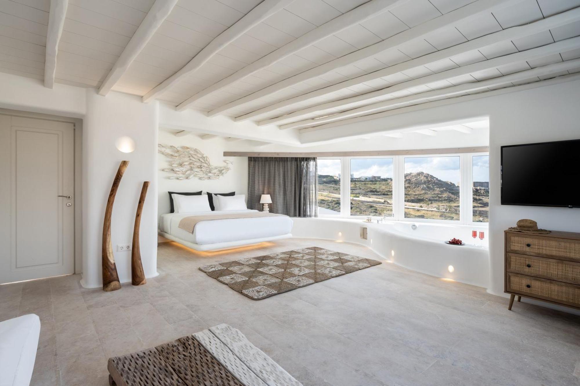 Hotel White Stone Mykonos à Agios Ioannis Diakoftis Extérieur photo