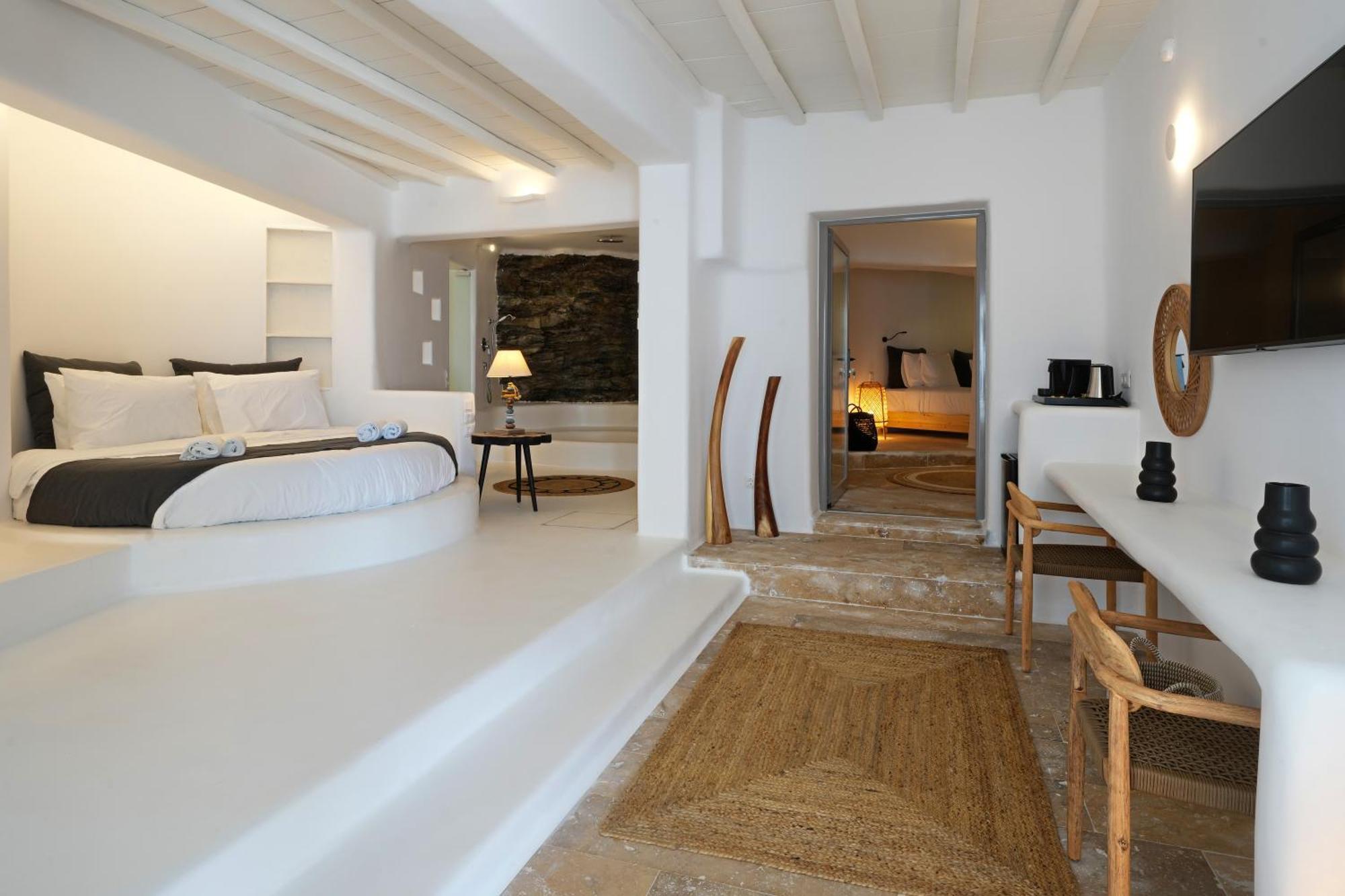 Hotel White Stone Mykonos à Agios Ioannis Diakoftis Extérieur photo