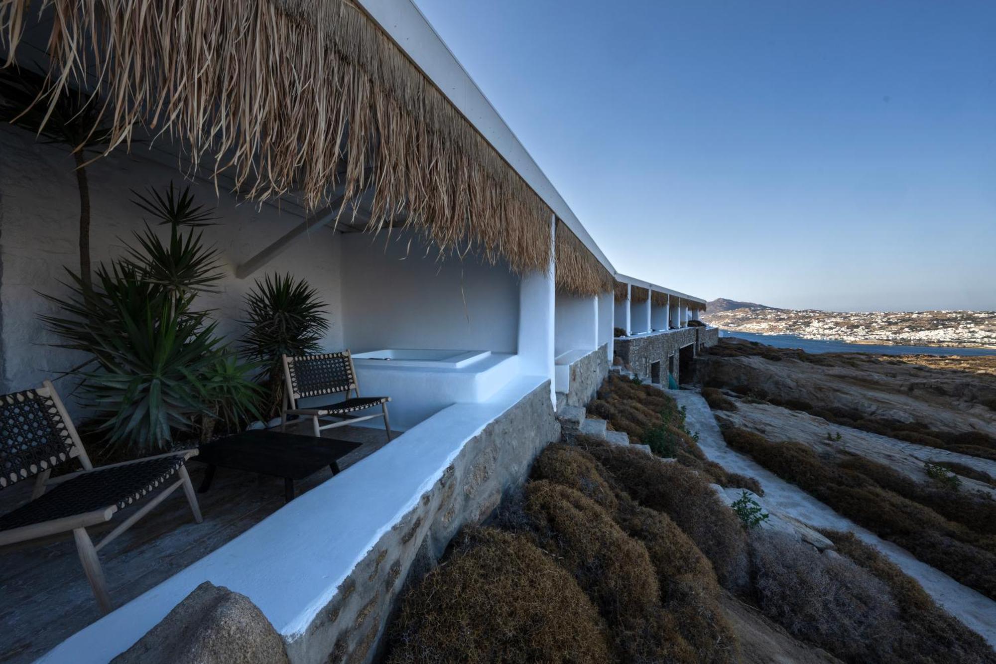 Hotel White Stone Mykonos à Agios Ioannis Diakoftis Extérieur photo