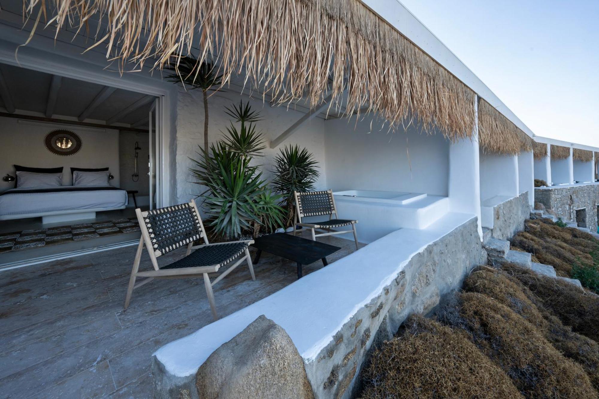 Hotel White Stone Mykonos à Agios Ioannis Diakoftis Extérieur photo