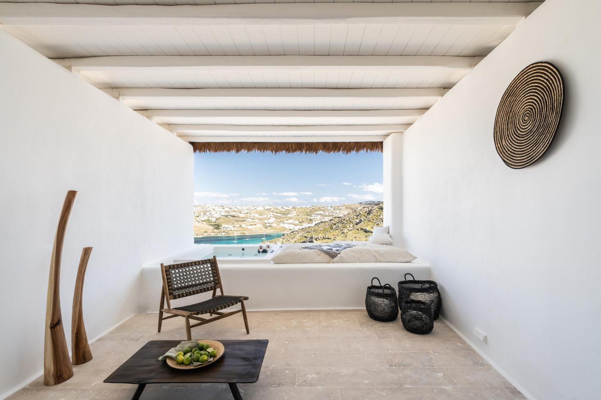 Hotel White Stone Mykonos à Agios Ioannis Diakoftis Extérieur photo