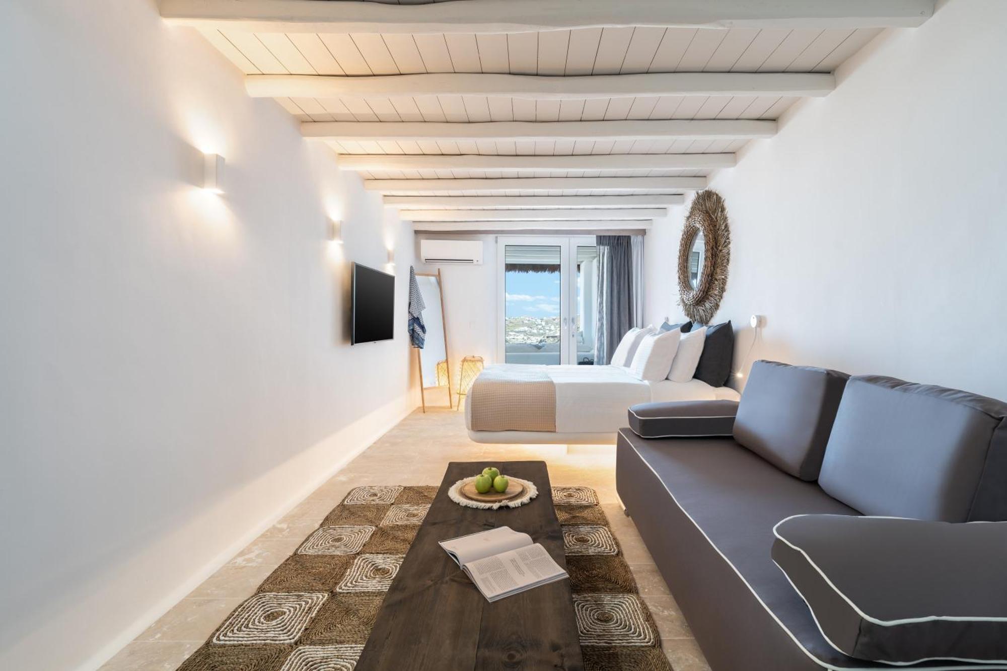 Hotel White Stone Mykonos à Agios Ioannis Diakoftis Extérieur photo